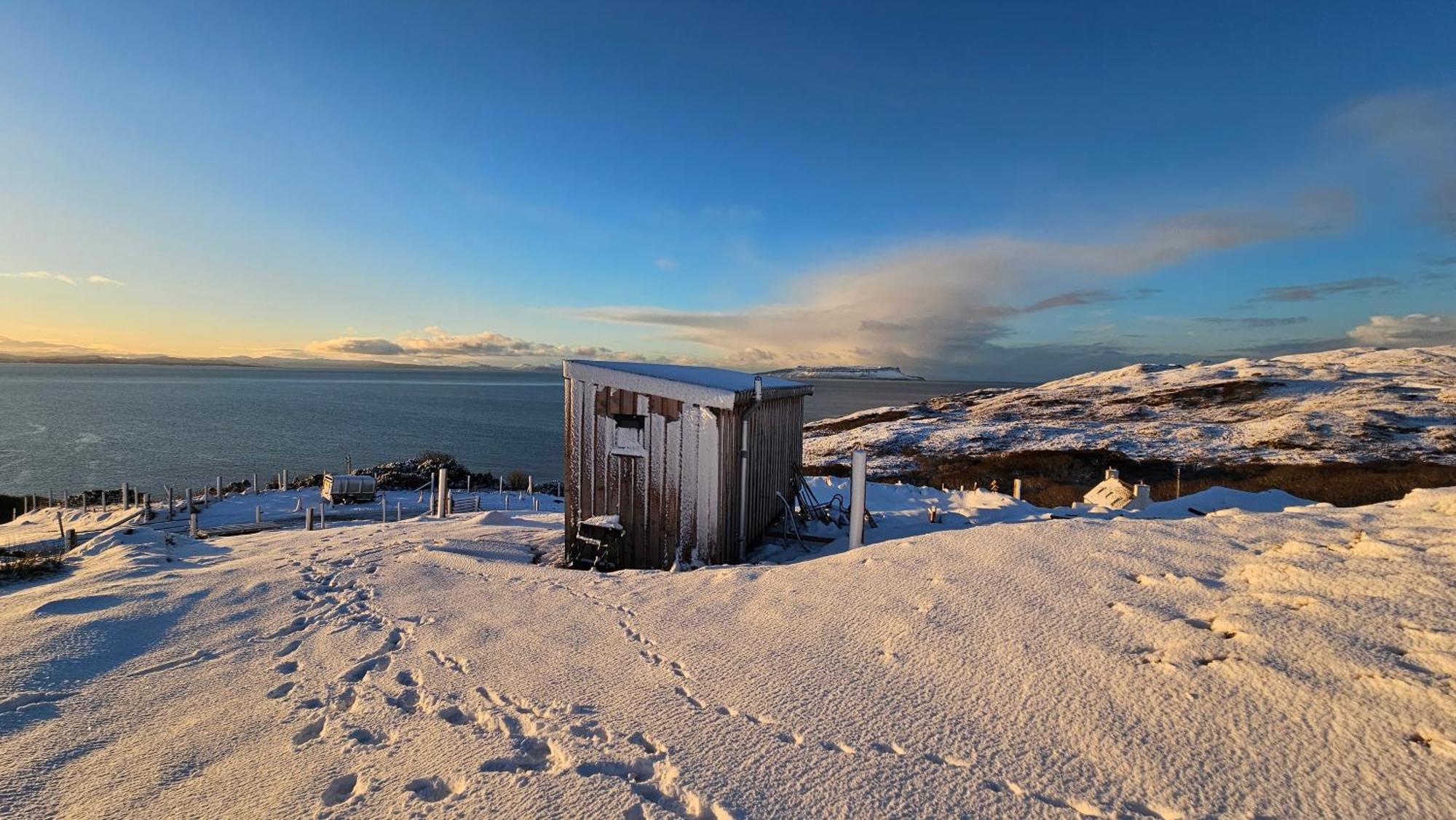 Villa Hut On The Hill Aird of Sleat Exterior foto